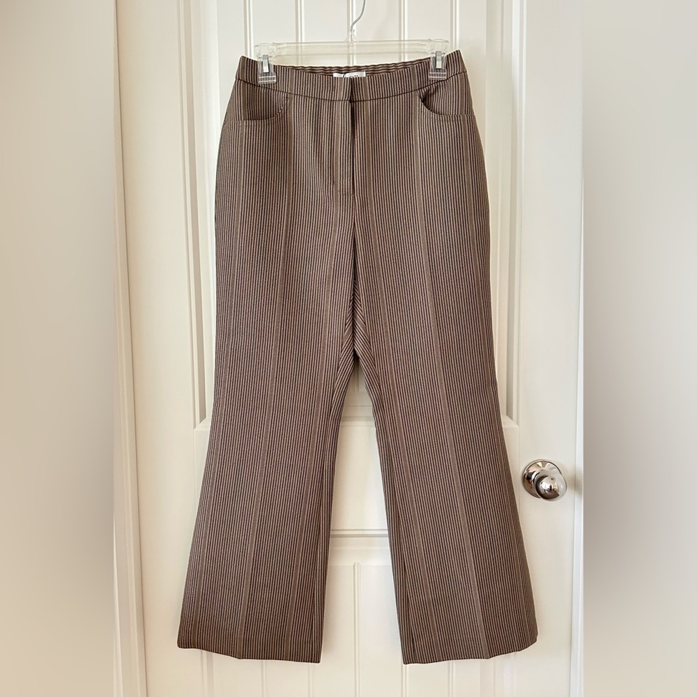 Amomento Stripped Flare Pant